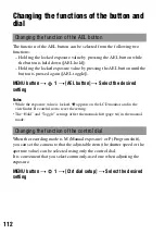 Preview for 112 page of Sony A200 - Alpha 10.2MP Digital SLR Camera Instruction Manual