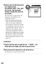 Preview for 122 page of Sony A200 - Alpha 10.2MP Digital SLR Camera Instruction Manual