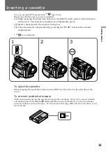 Preview for 11 page of Sony AC-L10A Operating Instructions Manual