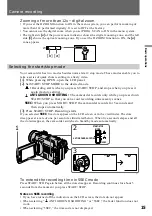 Preview for 15 page of Sony AC-L10A Operating Instructions Manual