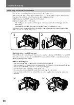 Preview for 16 page of Sony AC-L10A Operating Instructions Manual