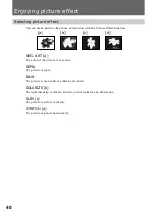 Preview for 40 page of Sony AC-L10A Operating Instructions Manual