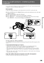 Preview for 105 page of Sony AC-L10A Operating Instructions Manual