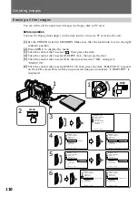 Preview for 110 page of Sony AC-L10A Operating Instructions Manual