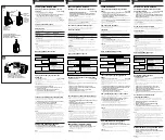 Preview for 2 page of Sony AC-V100 Operating Instructions