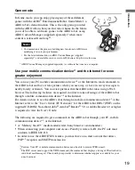 Preview for 19 page of Sony Aibo ERS-7 User Manual