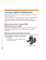 Preview for 20 page of Sony AIBO LIFE ERF-210AW01 User Manual