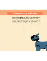 Preview for 25 page of Sony AIBO LIFE ERF-210AW01 User Manual