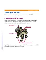 Preview for 26 page of Sony AIBO LIFE ERF-210AW01 User Manual