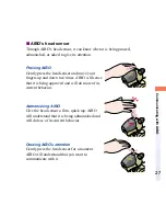 Preview for 27 page of Sony AIBO LIFE ERF-210AW01 User Manual