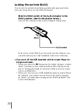 Preview for 20 page of Sony AIR-SA10 Operating Instructions Manual