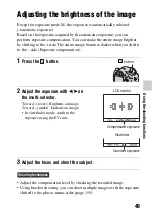 Preview for 49 page of Sony Alpha SLT-A77V Instruction Manual