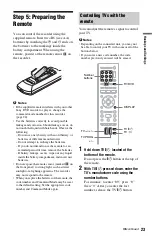 Preview for 23 page of Sony AT100 Operating Instructions Manual