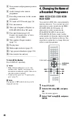 Preview for 40 page of Sony AT100 Operating Instructions Manual