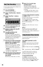 Preview for 56 page of Sony AT100 Operating Instructions Manual