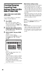 Preview for 62 page of Sony AT100 Operating Instructions Manual