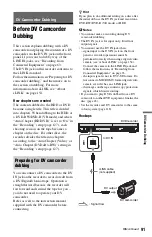 Preview for 91 page of Sony AT100 Operating Instructions Manual