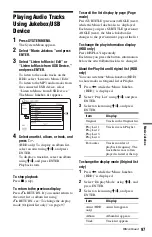 Preview for 97 page of Sony AT100 Operating Instructions Manual