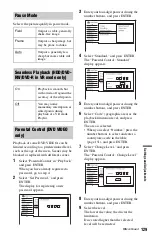 Preview for 129 page of Sony AT100 Operating Instructions Manual