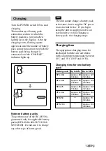 Preview for 43 page of Sony BC M150 Operation Manual