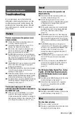 Preview for 21 page of Sony BDP-BX38 Operating Instructions Manual