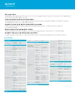 Preview for 2 page of Sony BDP-BX510 Specifications