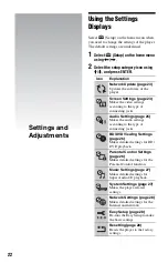 Preview for 22 page of Sony BDP-S1700ES - Blu-ray Disc™ Player Operating Instructions Manual