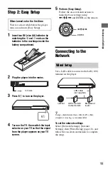 Preview for 11 page of Sony BDP-S185 Operating Instructions Manual