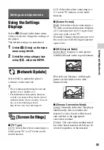 Preview for 19 page of Sony BDP-S190 Operating Instructions Manual