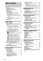 Preview for 4 page of Sony BDP S301 - 1080p Blu-ray Disc Player BD/DVD/CD Playback Operating Instructions Manual