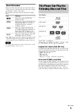 Preview for 5 page of Sony BDP S301 - 1080p Blu-ray Disc Player BD/DVD/CD Playback Operating Instructions Manual