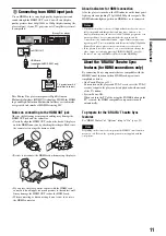 Preview for 11 page of Sony BDP S301 - 1080p Blu-ray Disc Player BD/DVD/CD Playback Operating Instructions Manual