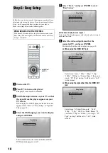 Preview for 18 page of Sony BDP S301 - 1080p Blu-ray Disc Player BD/DVD/CD Playback Operating Instructions Manual