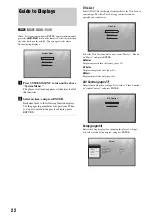 Preview for 22 page of Sony BDP S301 - 1080p Blu-ray Disc Player BD/DVD/CD Playback Operating Instructions Manual