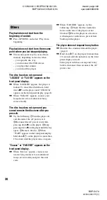 Preview for 30 page of Sony BDP-S470 - Blu-ray Disc™ Player Operating Instructions Manual