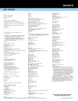 Preview for 2 page of Sony BDV-IT1000ES Specifications