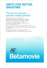 Preview for 26 page of Sony BETAMOVIE BMC-220 Operating Instructions Manual