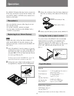 Preview for 4 page of Sony BKM-12Y Operation Manual