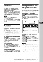 Preview for 7 page of Sony BKM-250TG Operating Instructions Manual