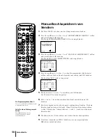 Preview for 58 page of Sony Black Trinitron KV-14V5D Operating Instructions Manual