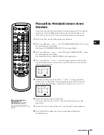 Preview for 61 page of Sony Black Trinitron KV-14V5D Operating Instructions Manual