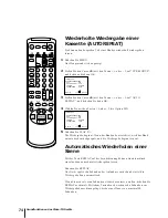 Preview for 74 page of Sony Black Trinitron KV-14V5D Operating Instructions Manual