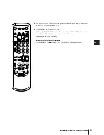 Preview for 85 page of Sony Black Trinitron KV-14V5D Operating Instructions Manual