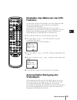 Preview for 91 page of Sony Black Trinitron KV-14V5D Operating Instructions Manual