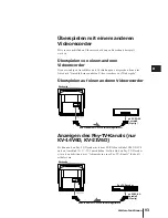 Preview for 93 page of Sony Black Trinitron KV-14V5D Operating Instructions Manual