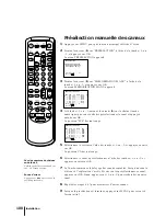 Preview for 108 page of Sony Black Trinitron KV-14V5D Operating Instructions Manual
