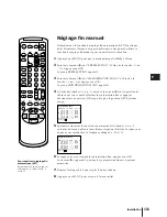 Preview for 111 page of Sony Black Trinitron KV-14V5D Operating Instructions Manual