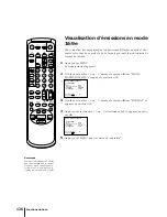 Preview for 126 page of Sony Black Trinitron KV-14V5D Operating Instructions Manual