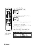 Preview for 168 page of Sony Black Trinitron KV-14V5D Operating Instructions Manual