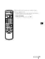 Preview for 185 page of Sony Black Trinitron KV-14V5D Operating Instructions Manual